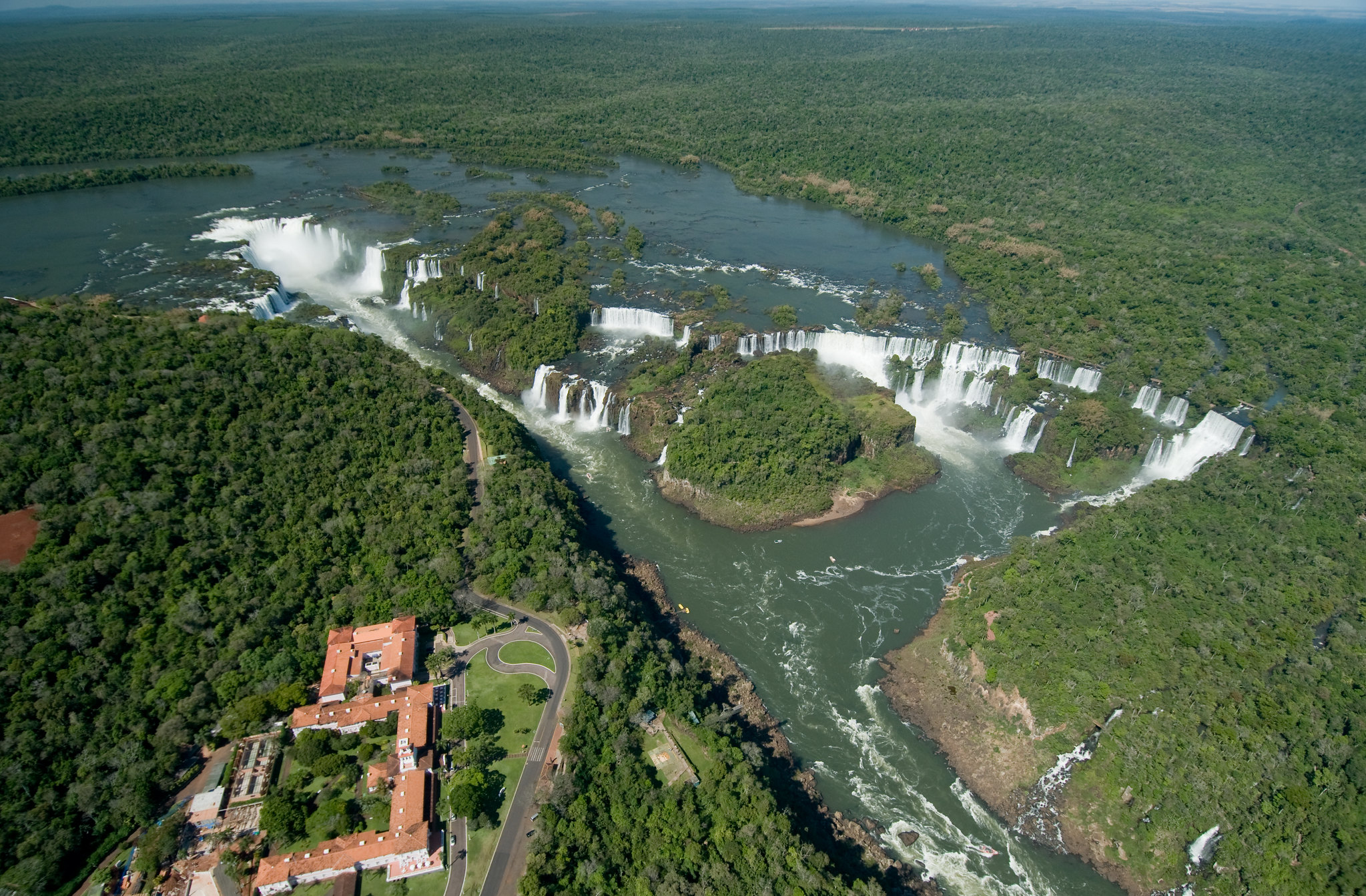 Vista de Foz do Iguaçu